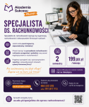 KURS SPECJALISTA DS. RACHUNKOWOŚCI- ZAPISZ SIĘ JUŻ DZISIAJ!