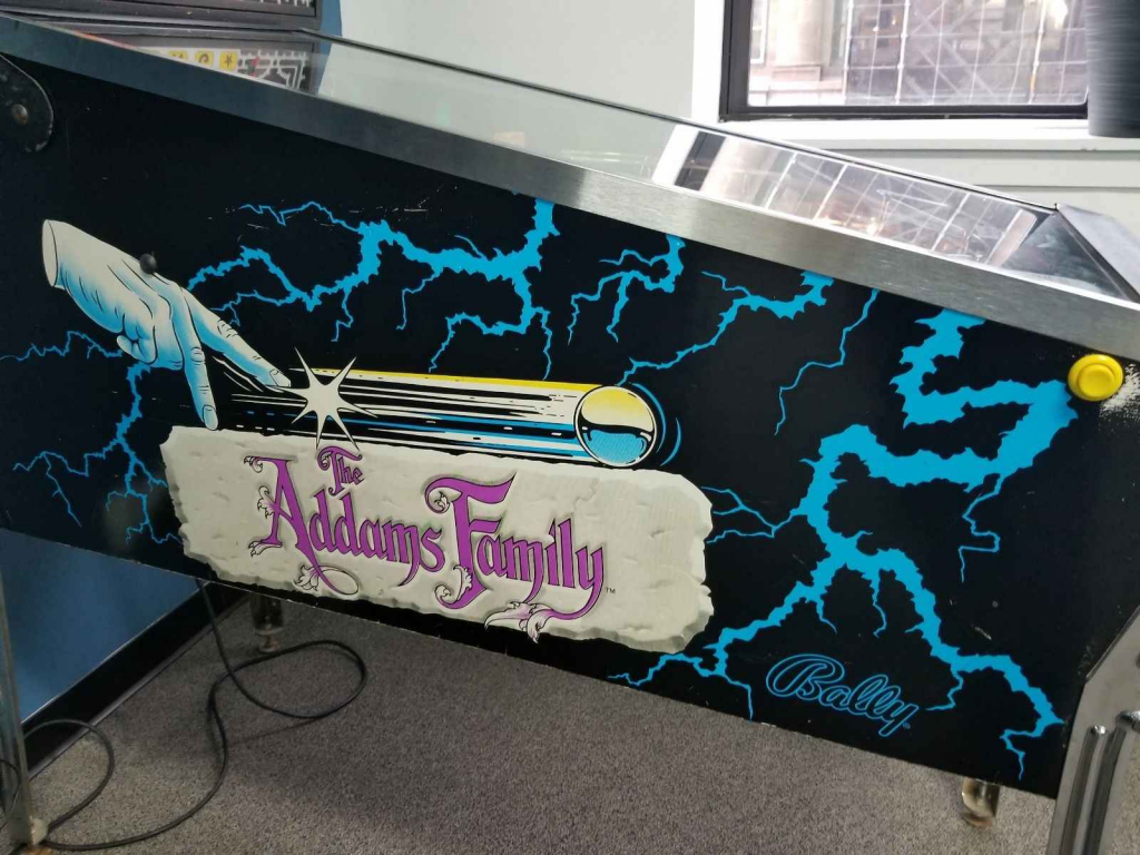 Bally Flipper Pinball Automat Addams Family Gry 1992 Rodzina Addams Wawer - zdjęcie 5