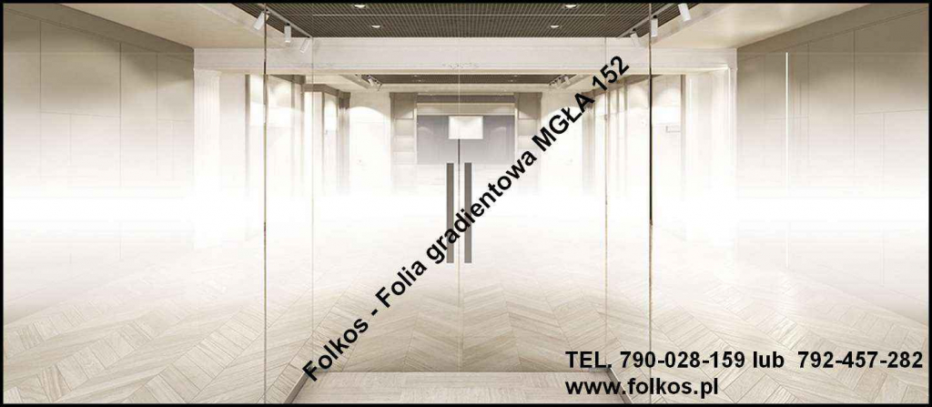 Folie gradientowe do dekoracji szyb Folia Mgła 152, Folia Perła 122 Białołęka - zdjęcie 6