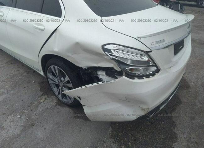 Mercedes C 300 2017, 2.0L, uszkodzony tył Słubice - zdjęcie 5