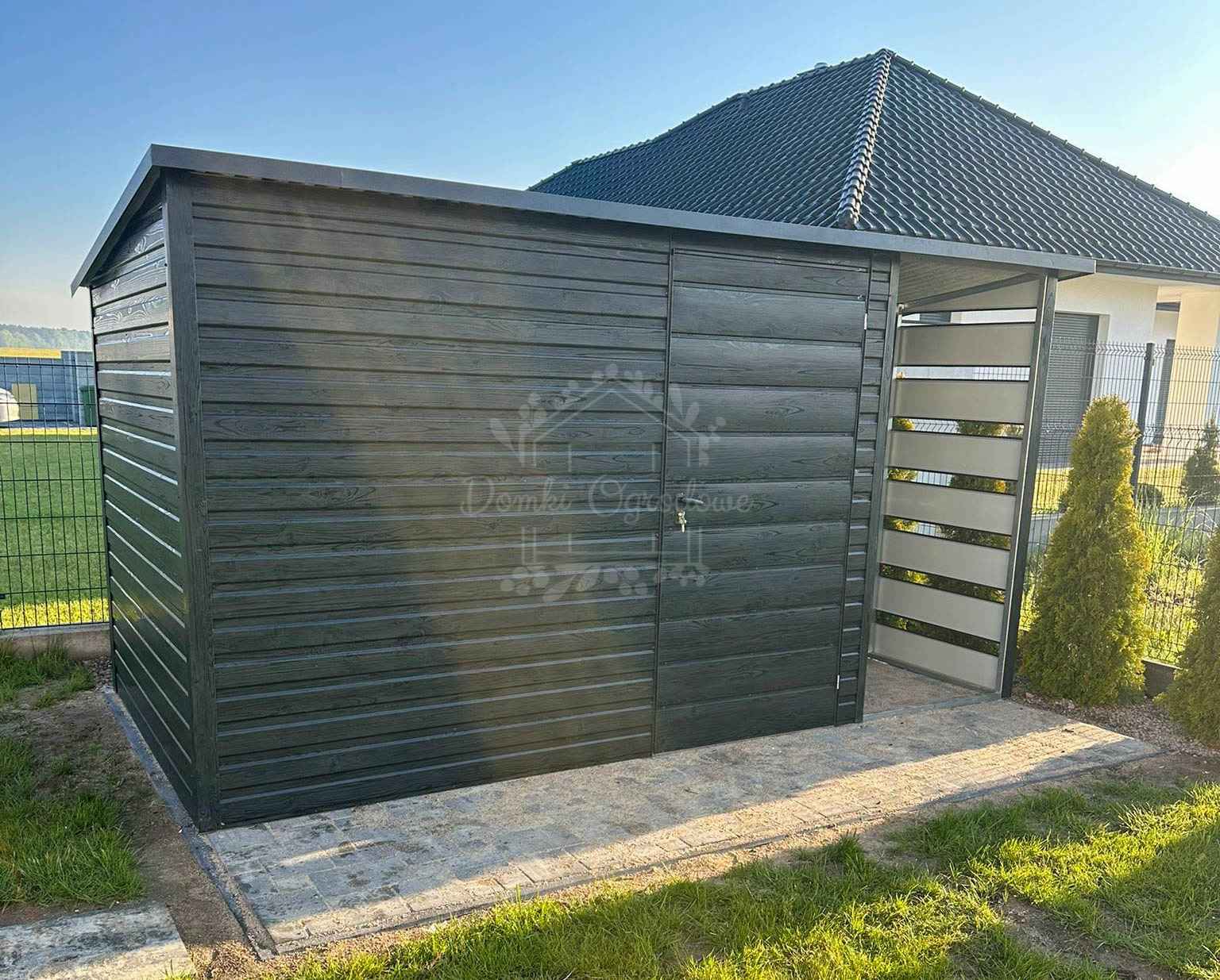 Schowek - domek ogrodowy 3x2m  drewnopodobny - dach spad w tył ID1054 Cieszyn - zdjęcie 4