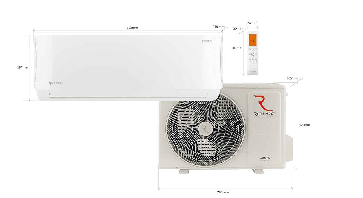 Chłód, wydajność i ekonomia klimatyzacja Rotenso 2,1 kW ma to wszystko Fabryczna - zdjęcie 6