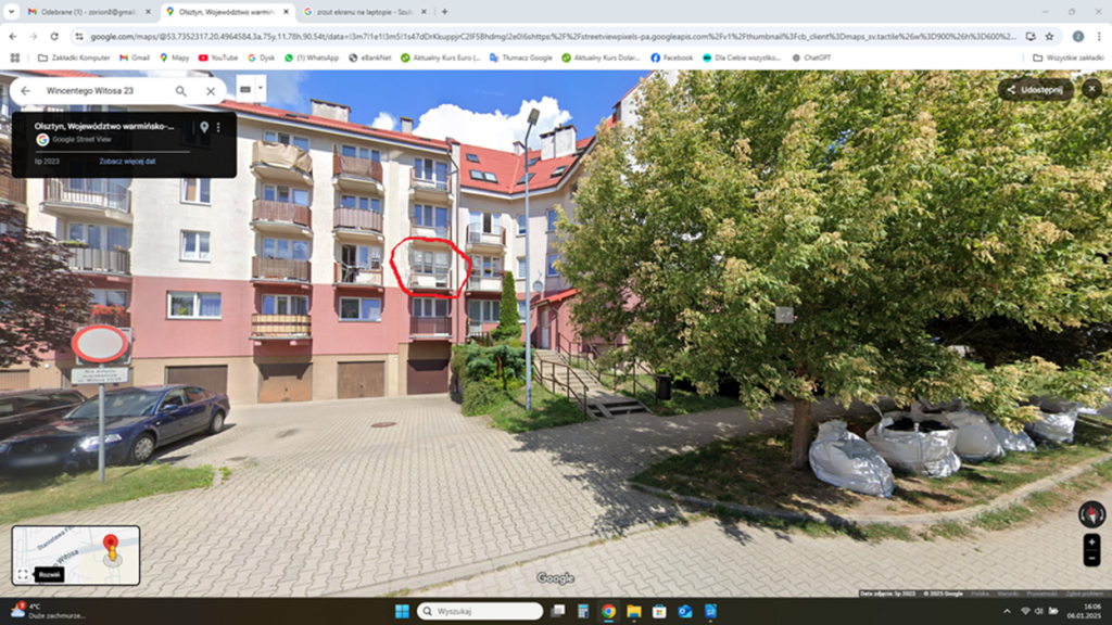 Sprzedam bezpośrednio Olsztyn Jaroty jednopokojowe oddzielna kuchnia Olsztyn - zdjęcie 5