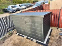 Box rowerowy – schowek Moto-Box 2×1,3m – antracyt TKD451 Zamość - zdjęcie 2