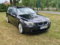 BMW 525 E61 2.5d 177KM Bixenon Alu18 Manual Raty Zamiana Strobice - zdjęcie 7