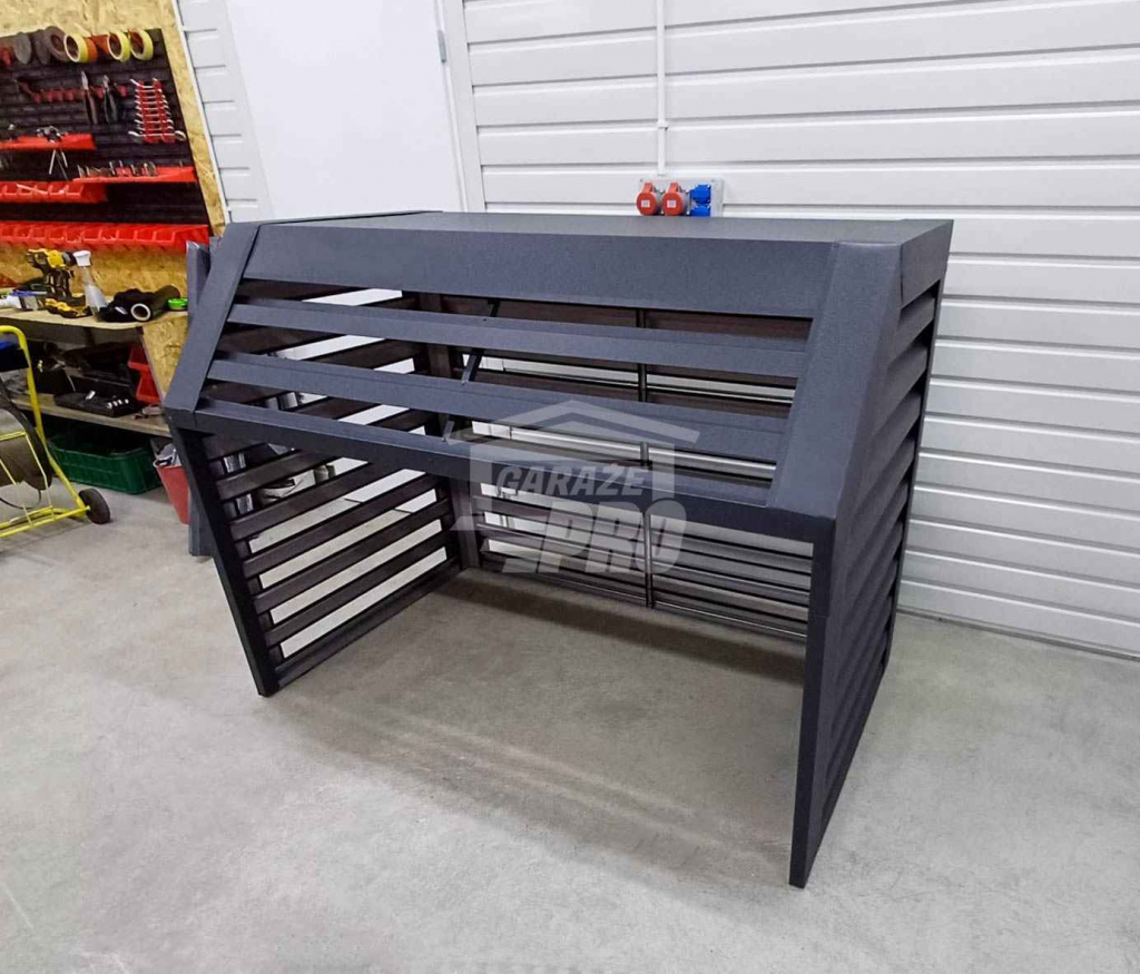 Osłona Pompy Ciepła 120x70x140cm Antracyt Zabudowa GP538 Rzeszów - zdjęcie 7