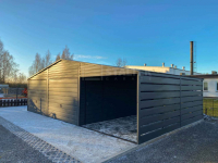 Garaż blaszany 6x6m - wiata 3m - 2x Brama - drzwi Dach ST176 Augustopol - zdjęcie 3