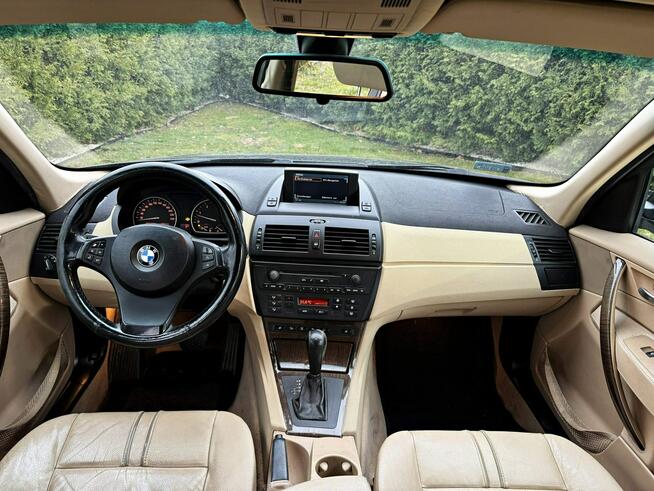BMW X3 3,0 D 204KM Automat PDC Xenon Navi Pod. Fotele Bliżyn - zdjęcie 8