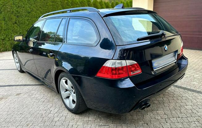 BMW e61 530i 258KM Kombi Manual Pełen M-Pakiet Wyposażona Top Opłacona Wrocław - zdjęcie 4