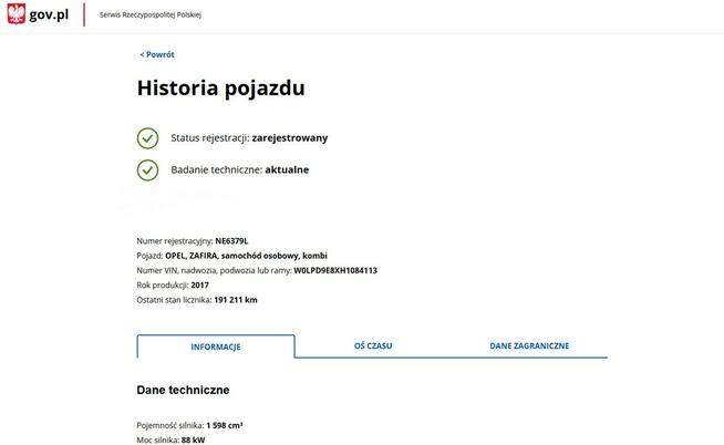 Opel Zafira Zarejestrowany Ubezpieczony Elbląg - zdjęcie 2