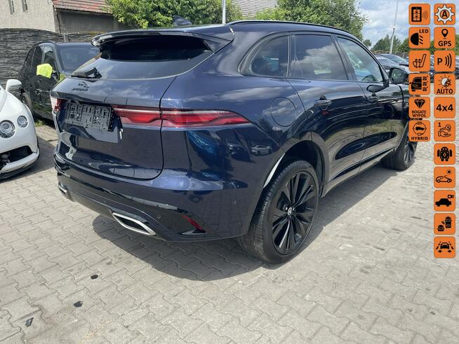 Jaguar F-PACE P400 Sport AWD mHEV Kamery360 Skóra Pamięć Meridian Gliwice - zdjęcie 1