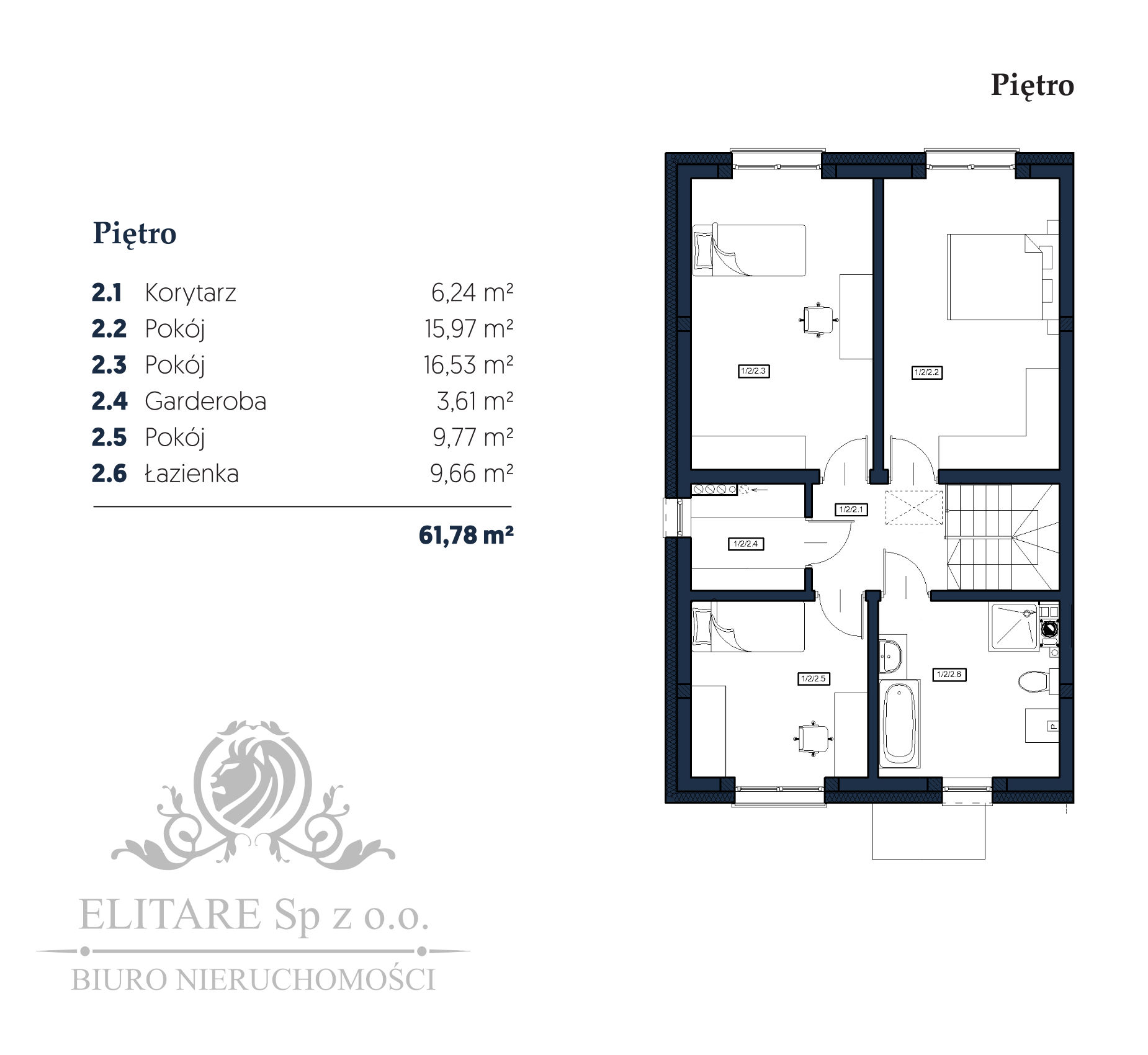 Dom w zab. bliźniaczej o pow. uż.105,27 z garażem+16,10m2/Iwiny Iwiny - zdjęcie 8