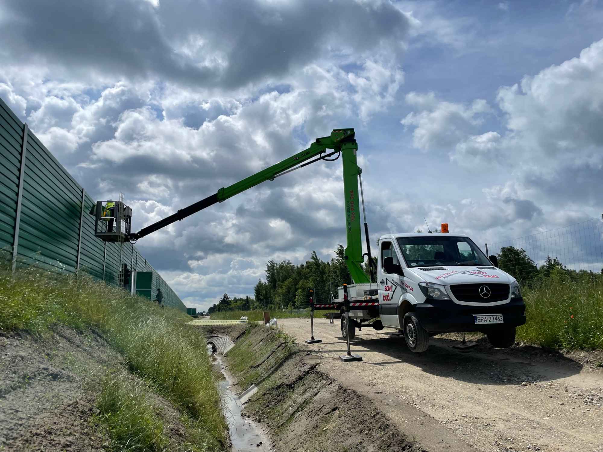 Podnośnik koszowy Łódź Śródmieście - zdjęcie 1