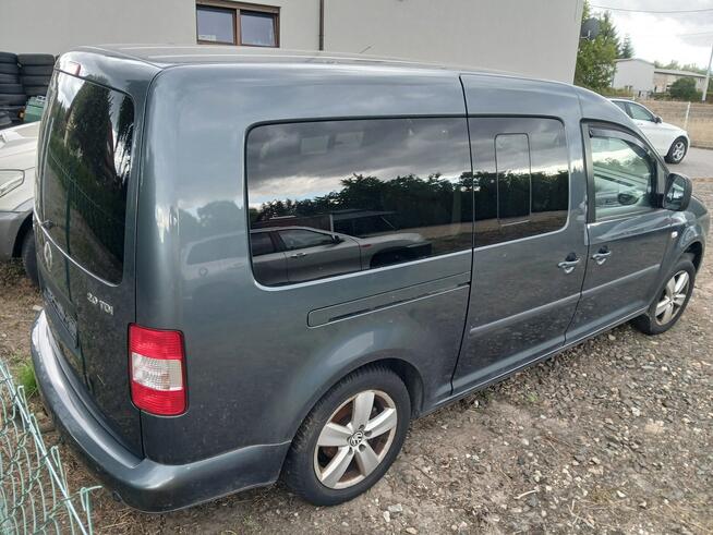 Volkswagen Caddy 2.0 TDI LONG 7 osób klimatronik alufelgi czujniki hak Gryfino - zdjęcie 9
