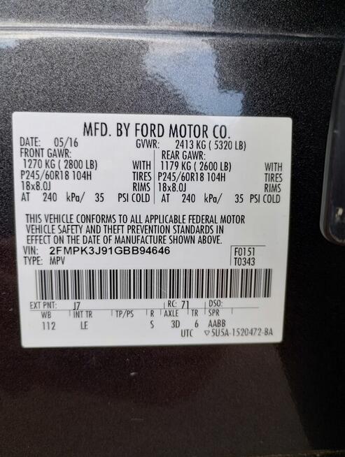 Sprzedam Ford Edge Rozbórz - zdjęcie 10