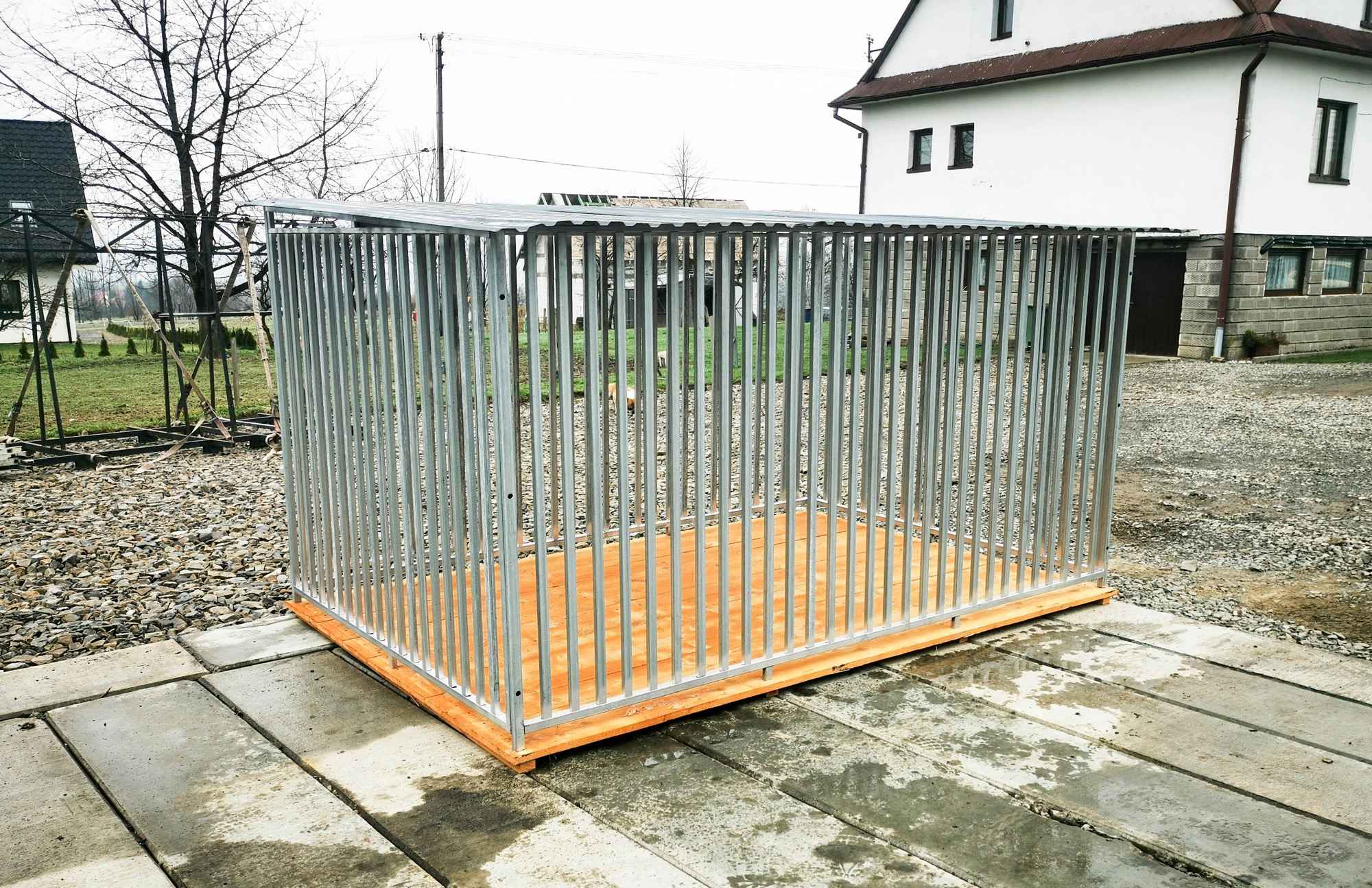 Kojec dla Psa 3x2m Profil zamknięty Podłoga drewniana GP265 Kłodzko - zdjęcie 5