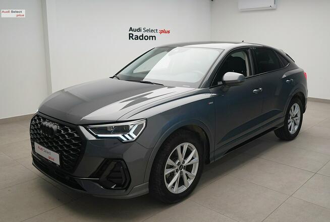 Audi Q3 35TFSI 150KM Stronic S-line Kamera LED Virtual Black Kielce - zdjęcie 1