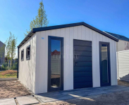 Domek ogrodowy 3x4 drzwi 4 x okno blachodachówka rynny dach TS1231 Września - zdjęcie 4