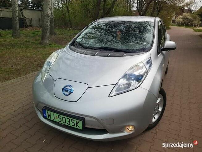 Nissan Leaf 2012 rok pierwszy właściciel Warszawa - zdjęcie 3