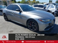 ALFA ROMEO GIULIA 2020 / 2.0L / 280 KM / V4 / Napęd tył / Kraków - zdjęcie 3