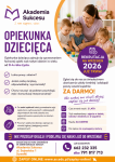 OPIEKUNKA DZIECIĘCA- NAUKA ZA DARMO!