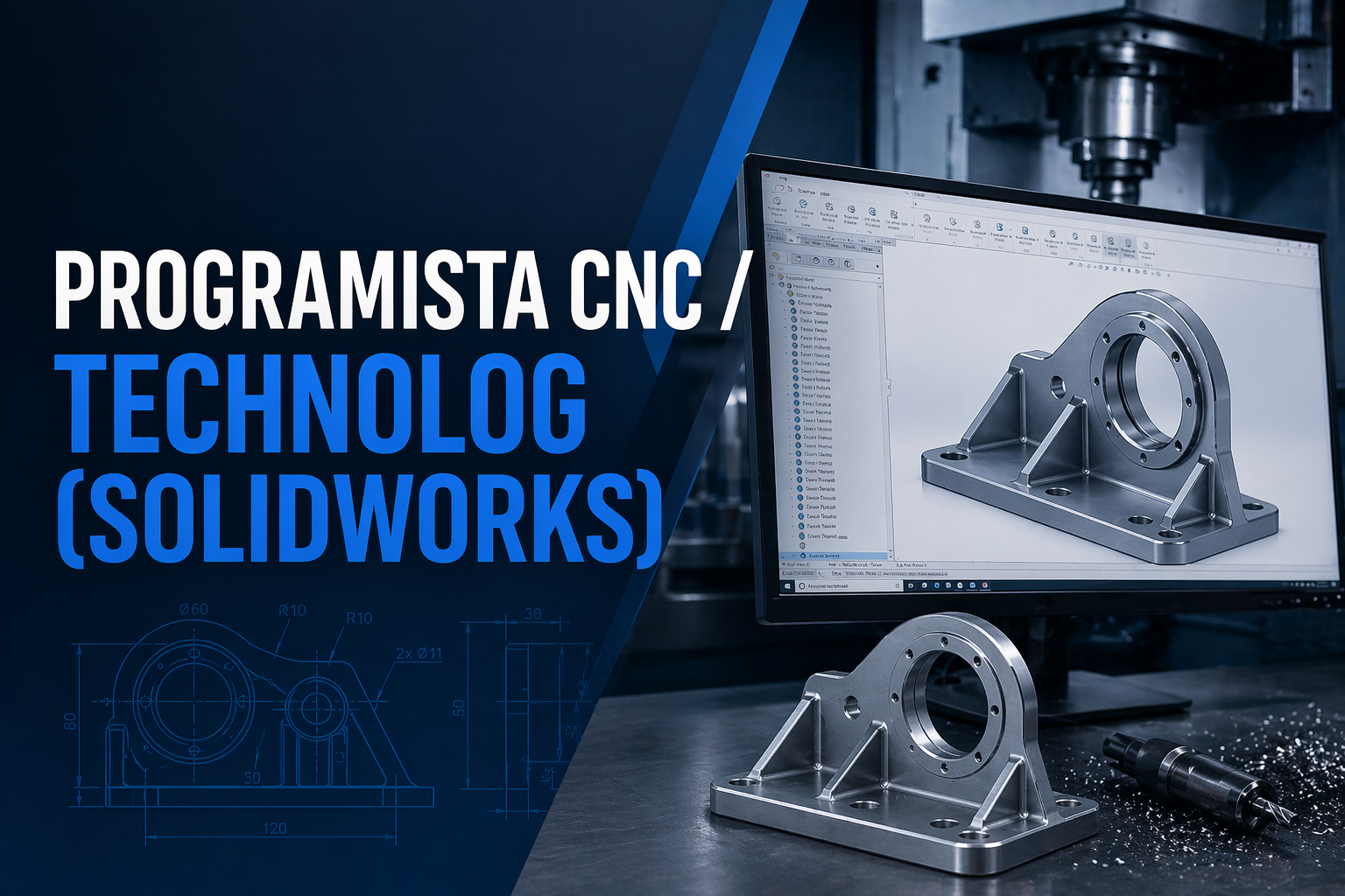 Programista CNC / Technolog (SolidWorks) (m/k) / Lubartów Lubartów - zdjęcie 1