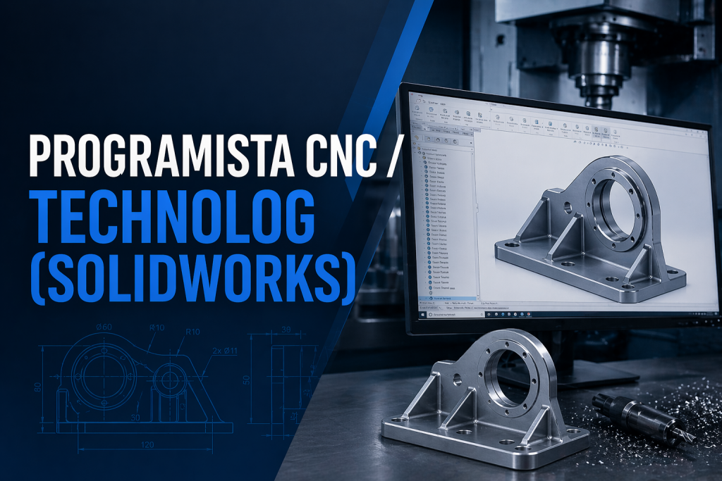 Programista CNC / Technolog (SolidWorks) (m/k) / Lubartów Lubartów - zdjęcie 1
