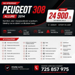 Peugeot 308 1.6 THP Allure 2014 Turek - zdjęcie 9