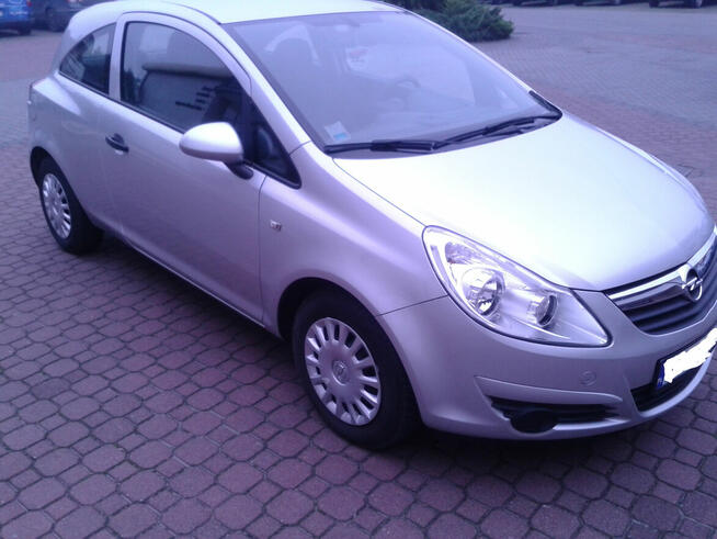 Opel Corsa 1.3 CDTI 2009r 138 tys. diesel srebrny metalik Ostrów Wielkopolski - zdjęcie 5