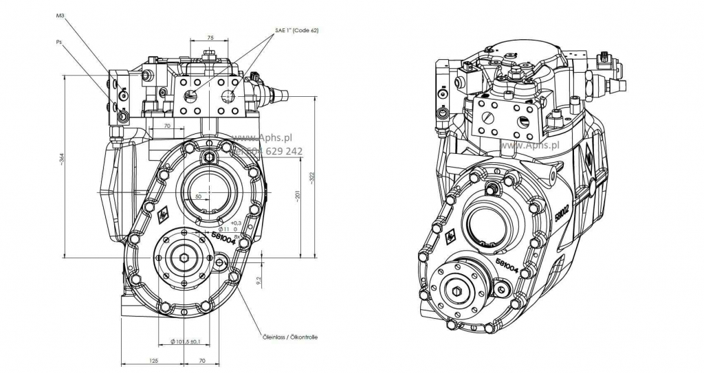 Przekładnia Sauer Walterscheid Hydromechaniczna przekładnia Kramer 480 Olsztyn - zdjęcie 6