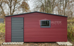 Schowek - Domek ogrodowy 5x4m - drzwi - 2x okna Dach ST190 Cieszyn - zdjęcie 4