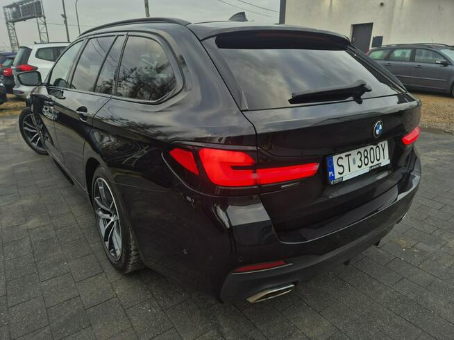 BMW 520xD 190KM M PAKIET automat LED skóra NAV kamera ASIST 2021 FV23% Tychy - zdjęcie 3