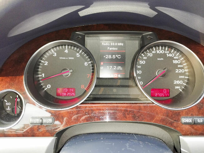 Audi A8 D3 Sedan/Limuzyna benzyna+LPG automat Kraków - zdjęcie 6