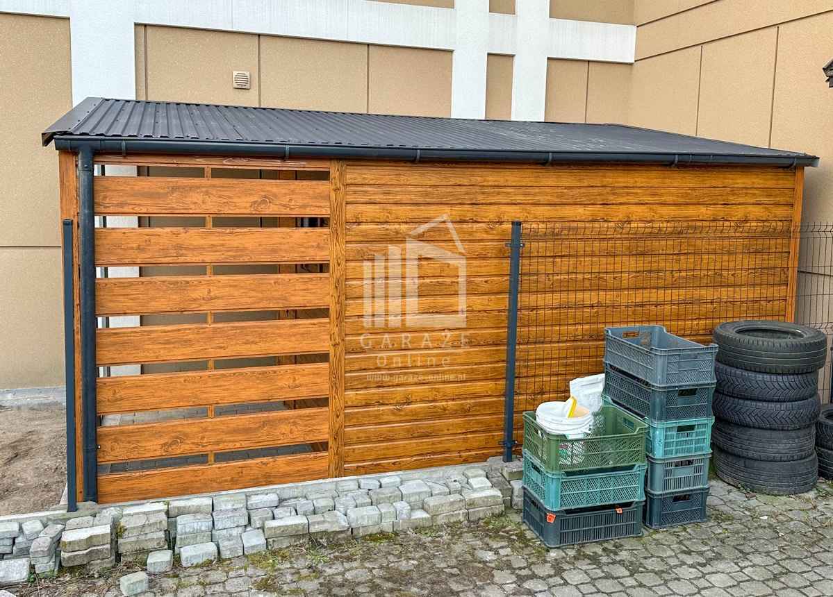 Schowek - domek ogrodowy 2,5x4m + wiata 1,5 m drzwi  rynny dach ID1073 Przemyśl - zdjęcie 4