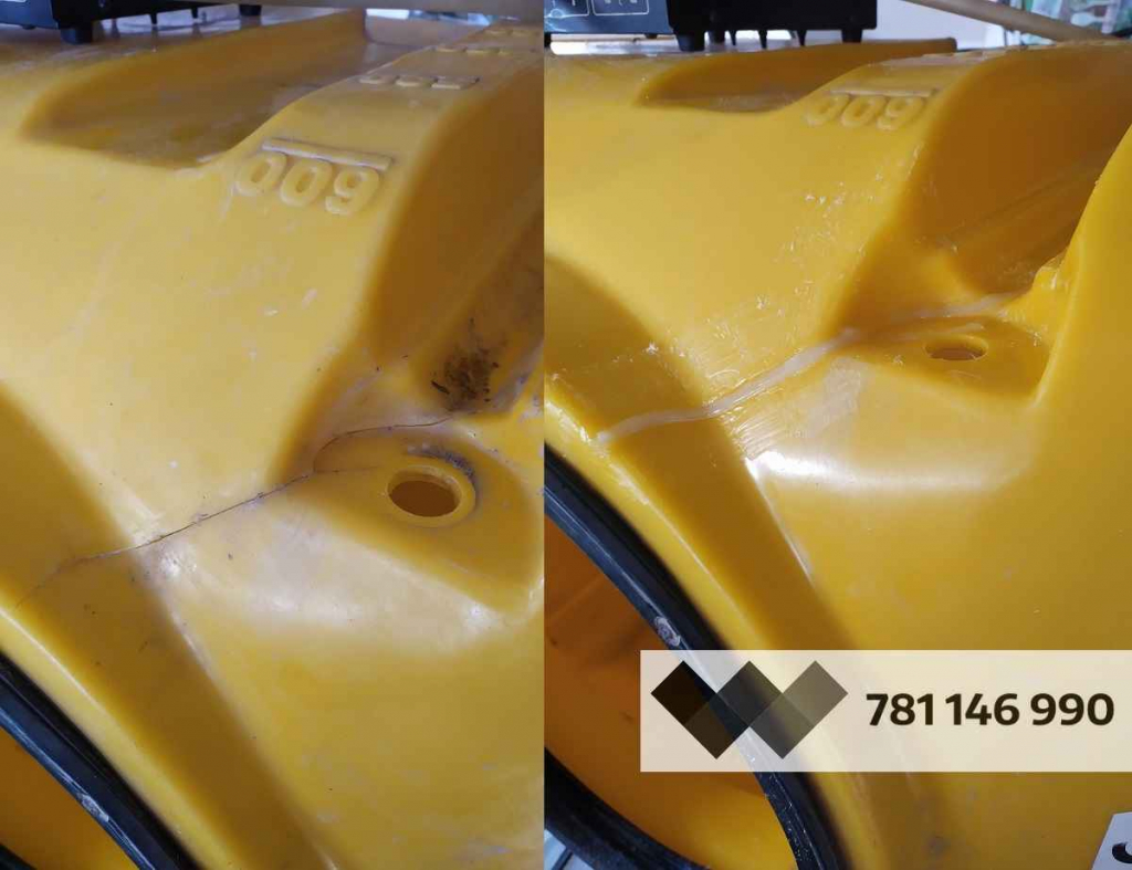 Spawanie Plastiku - Klejenie Plastiku - PUR UPGF PE-X Wysokie - zdjęcie 2