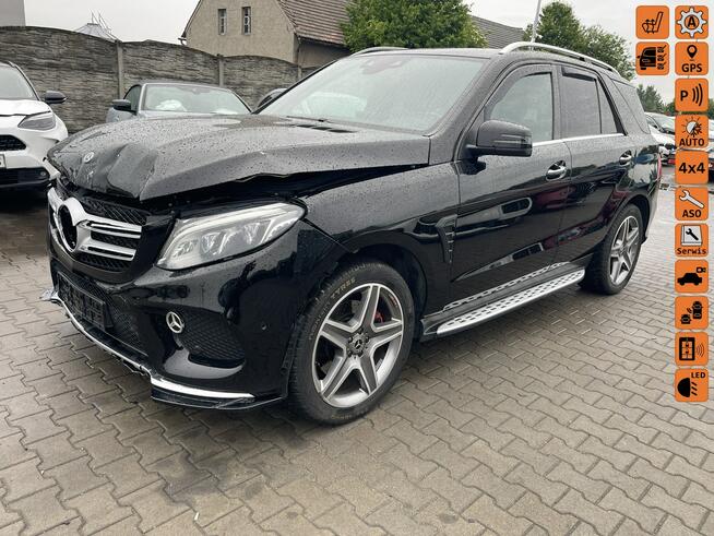 Mercedes GLE 350 4Matic HAK Kamery360 Skóra Harman Pneumatyka 258KM Gliwice - zdjęcie 1