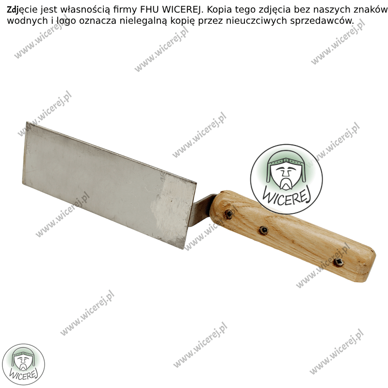 Nierdzewna Łopatka Skrobak do Dennic Uli do Czyszczenia uli Jaśliska - zdjęcie 2