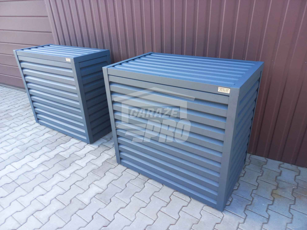 Osłona klimatyzatora - pompy ciepła 90x70x120 cm antracyt GP305 Gdynia - zdjęcie 2