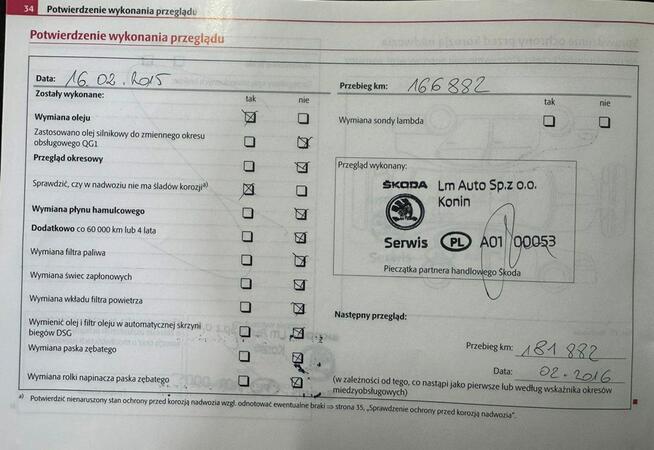 Škoda Octavia Pisemna Gwarancja 12 miesięcy Konin - zdjęcie 5