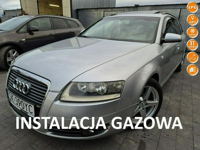 Audi A6 2.4 benzyna + LPG 177km KOMFORTY klima NAVI szyberdach 2006 Tychy - zdjęcie 2