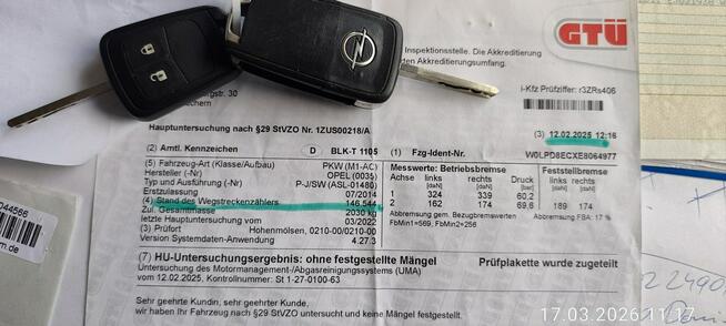 Opel Astra 1,4 140KM 156 tys.km/NAVI/Nowy rozrząd i olej/Stan bdb Szczecin - zdjęcie 10