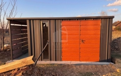 Schowek Domek ogrodowy 6x5 m wiata 1 m brama okno dach ID1225 Legnica - zdjęcie 2