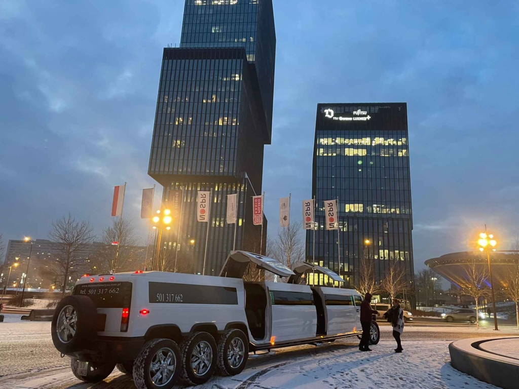 Hummer limzyna wynajem porsche limo wynajem 12 osobowe śmigłowiec wy Katowice - zdjęcie 4