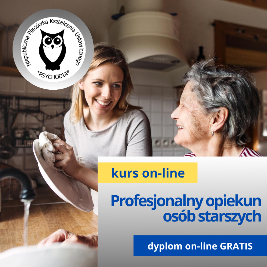 Profesjonalny opiekun osób starszych i niepełnosprawnych online kurs Toruń - zdjęcie 1