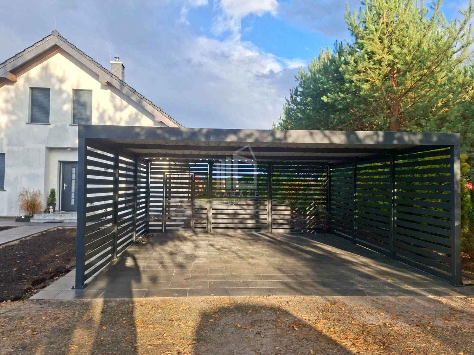 CarPort PREMIUM wiata samochodowa 6x6 dodatkowa zabudowa ID1062 Jelenia Góra - zdjęcie 5