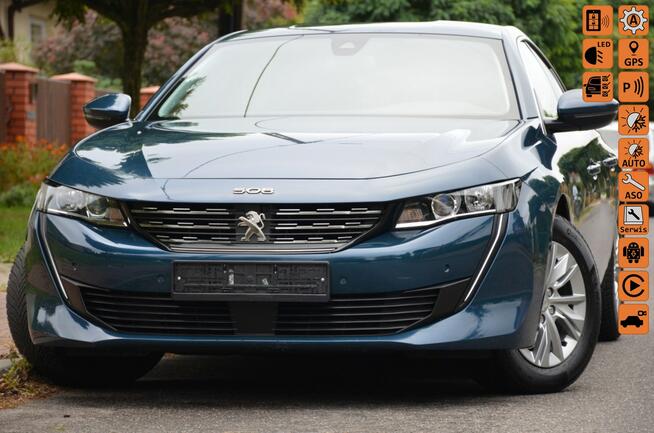 Peugeot 508 Super Stan 1.2T 131KM Serwis Kamera Navi LED Skóra As.pasa Kutno - zdjęcie 1
