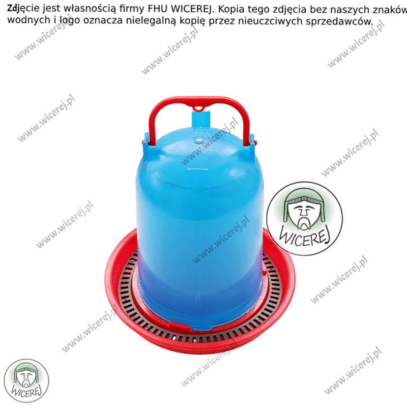 Poidło 3L z mostkiem Poidełko Podkarmiaczka dla pszczół do wody syropu Jaśliska - zdjęcie 8