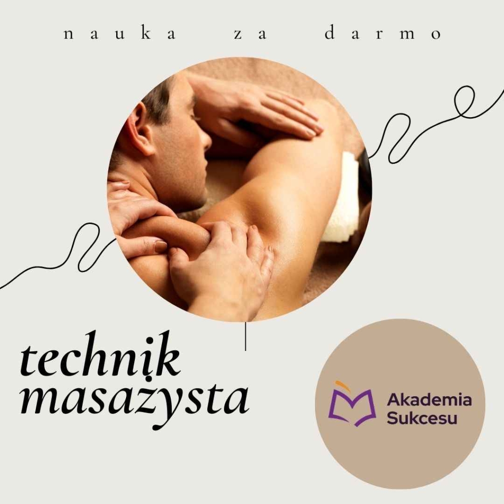TECHNIK MASAŻYSTA - NAUKA ZA DARMO! Suwałki - zdjęcie 1