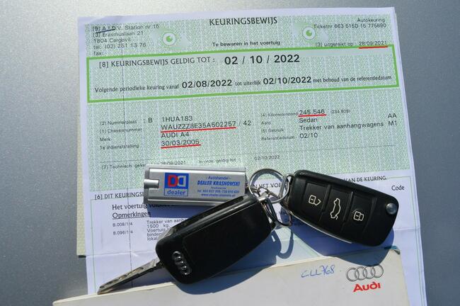 Audi A4 1.9 TDI Serwisowany Bezwypadkowy Klimatromik Silnik BKE Hrubieszów - zdjęcie 4