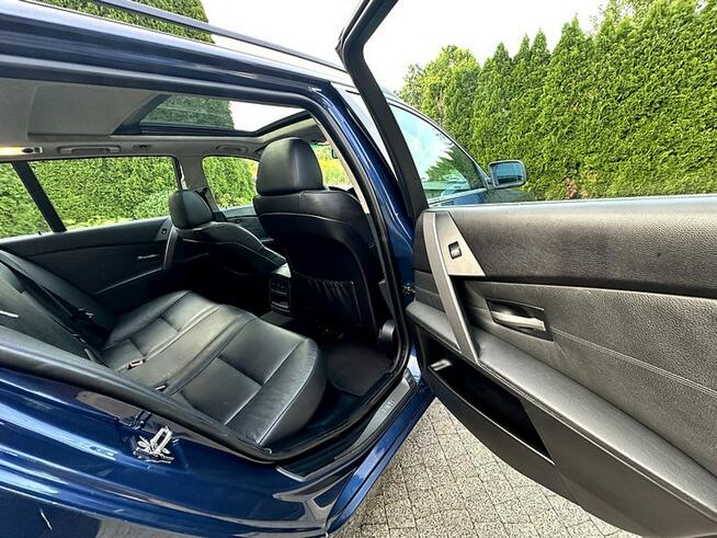 BMW e61 525i 192KM m54b25 Kombi Sport Skóry Panorama Xenon Opłacona Wrocław - zdjęcie 12